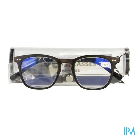 Pharmaglasses Visionblue Pc02 Lun.lect.+3.50 Brown 1