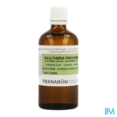 Wintergreen Ess Olie 100ml Pranarom 1