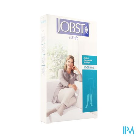 Jobst Sosoft Ribbed K2 20-30 Ad Black l