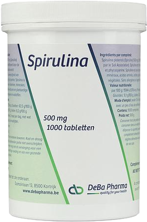 Spirulina Comp 1000x500mg Deba 3