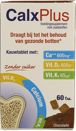 Calxplus Chocolade Tabl 60 1
