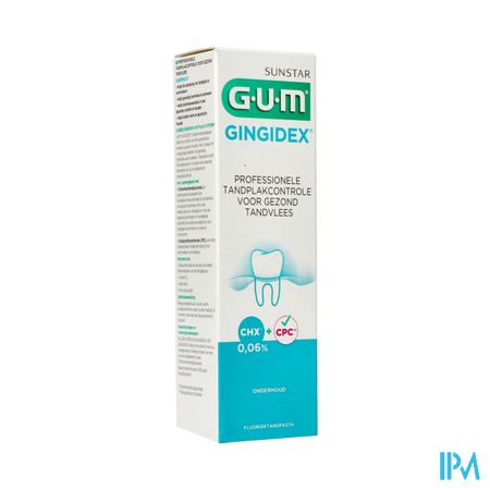 Gum Tandpasta Gingidex 0,06% Chloorhexidin.75ml Nf