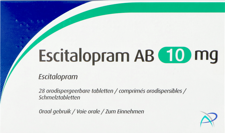 Escitalopram Ab 10mg Comp Orodisp 28 X 10mg 1