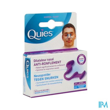 Quies A/ronflement Dilateur Nasal Grande 1