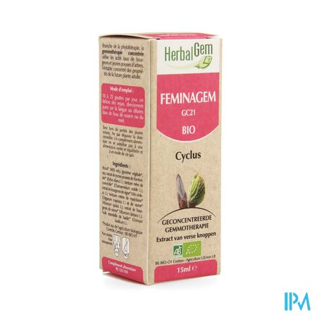 Herbalgem Feminagem Complexe Cycle Bio 15ml