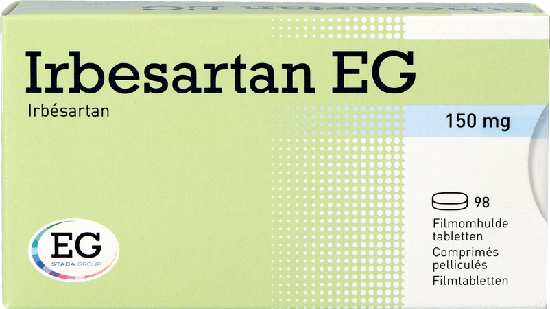 Irbesartan EG 150 Mg Filmomh Tabl 98 X 150 Mg 2