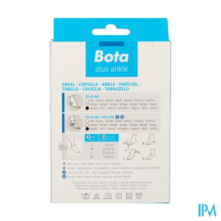 Bota Plus Enkelstuk+velcro Skin M 21-23cm 3