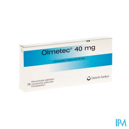 Olmetec Comp Pell 28 X 40mg