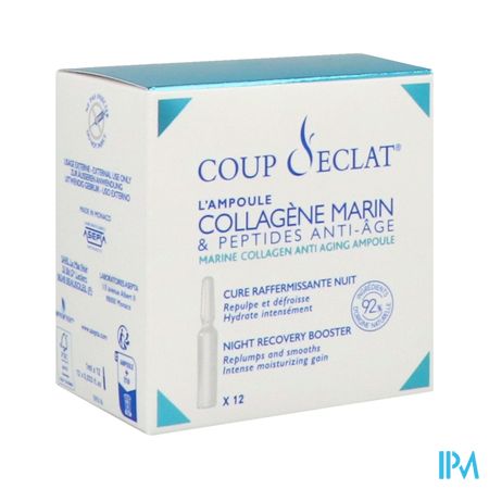 Coup D'eclat Collagen Marin Energ. Aa Amp 12x1ml