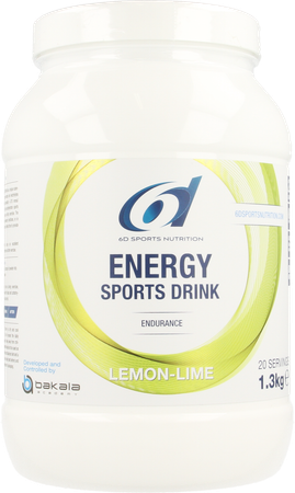 6d Sixd Energy Sports Drink Lemon Lime Pdr 1,3kg 3