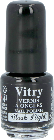 Nagellak Mini "black Night" 4ml 2