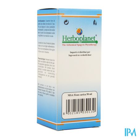 Herboplanet Ficus Carica Msa Maceraat Druppels50ml 1