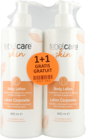 Febelcare Skin Body Lotion 400ml 1+1 Gratis 1