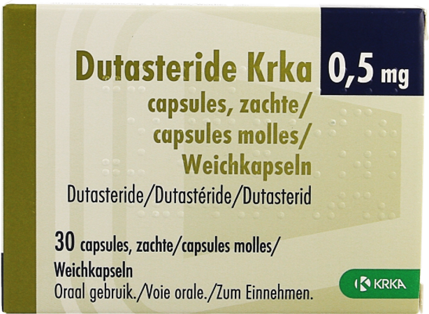 Dutasteride Krka 0,5mg Zachte Caps 30 X 0,5mg 1