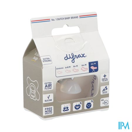 Difrax Sucette Sil Dental Xtra Forte +18m 342