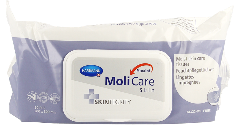 Molicare Skin Vochtige Doekjes50 P/s