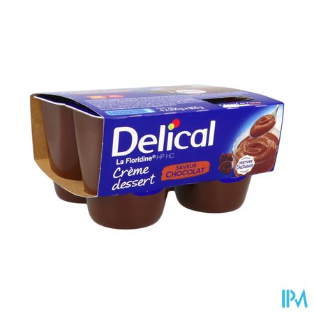Delical Creme Dessert La Floridine Chocolat 4x200g 1