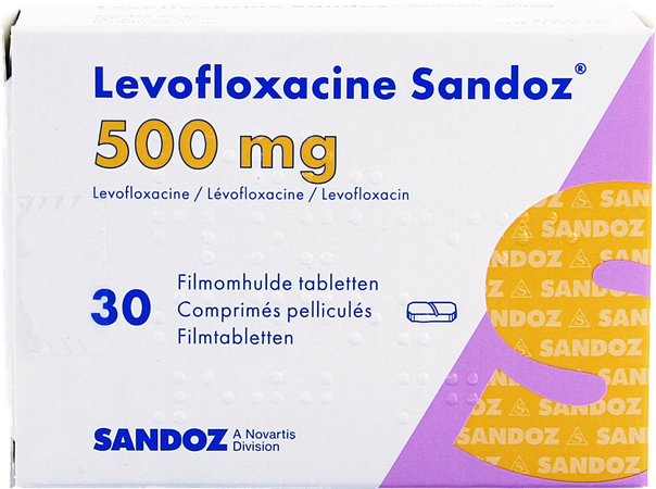 Levofloxacine Sandoz Comp 30 X 500mg 2