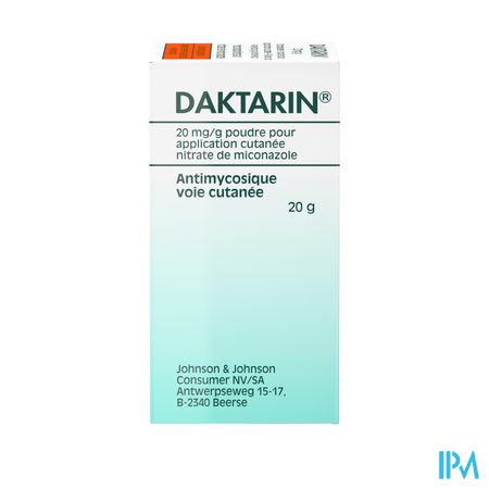 Daktarin Pulv Derm 1 X 20g 2%