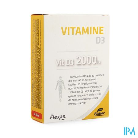 Fisher Flexan Vit D3 2000 Iu Caps 60