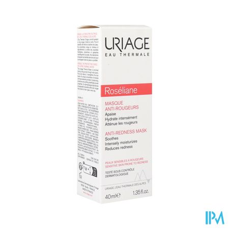 Uriage Roseliane Masker Verzachtend Tube 40ml