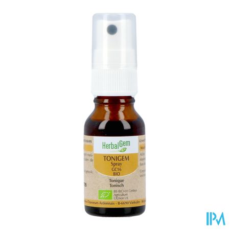 Herbalgem Tonigem Spray Bio 15ml 1