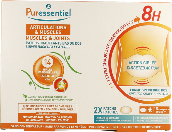 Puressentiel Articulation Muscl.patch Chauff.lomb2 3