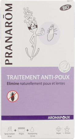 Aromapoux Bio Spray A/luizen 30ml +sh 125ml +kam 3