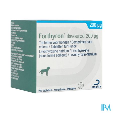 Forthyron Flavoured 200mcg Hond Tabl 250