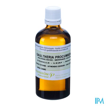 Wintergreen Ess Olie 100ml Pranarom 2
