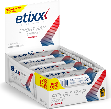 Etixx Energy Sport Bar Red Fruit 12x40g 1