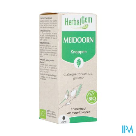 Herbalgem Meidoorn Bio 30ml