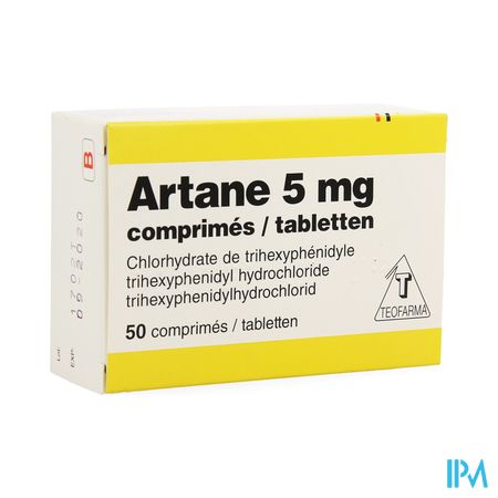 Artane 5mg Blister Comp 50 X 5mg