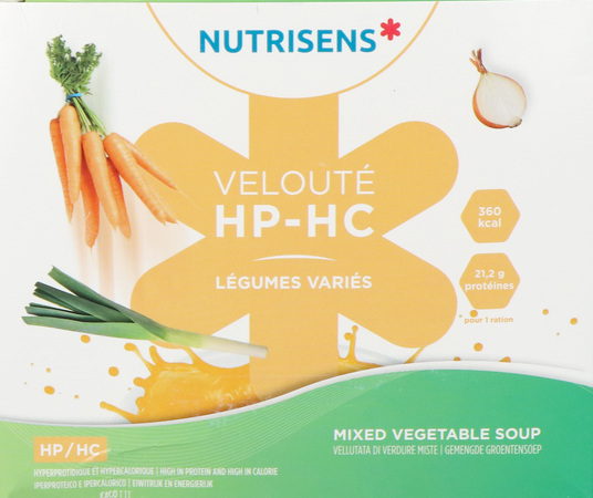 NUTRISENS VELOUTE HP/HC LEGUMES VAR 4X80 1