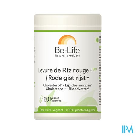 Levure Riz Rouge Bio Be Life Caps 60