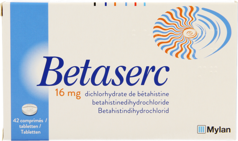 Betaserc Comp 42 X 16mg 5