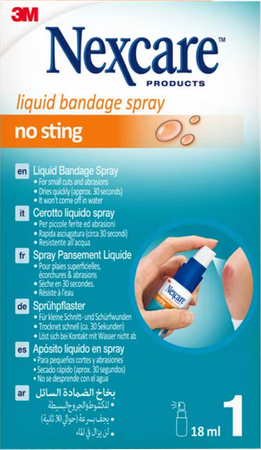 Nexcare Vloeibaar Verband Spray 18ml Lbs-18 5