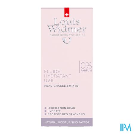 Widmer Jour Fluide Hydratant Uv6 N/parf 50ml