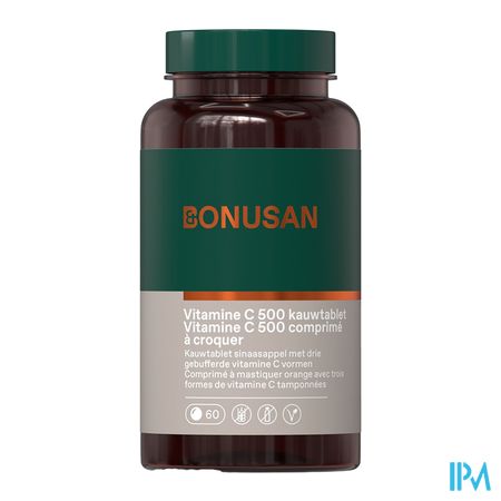 Vitamine C-500 Kauwtabl 60 Bonusan 2