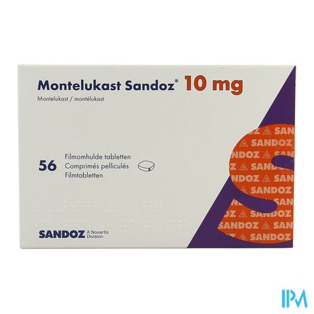 Montelukast Sandoz 10mg Comp Pell 56 X 10mg 2