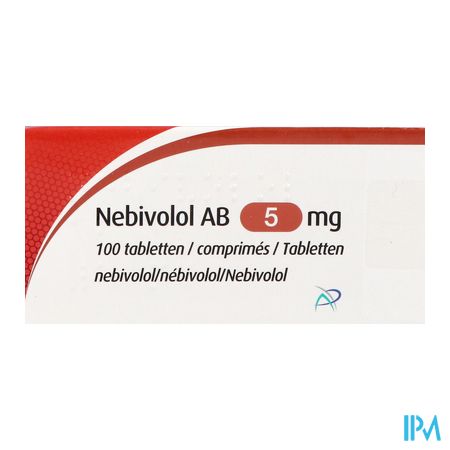 Nebivolol Ab 5mg Comp 100 X 5mg 1