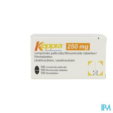 Keppra 250mg Pi Pharma Comp Pell 100x 250mg Pip 1
