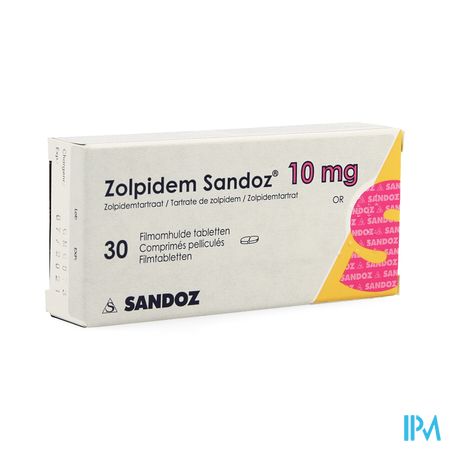 Zolpidem Sandoz Impexeco 10mg Filmomh Tabl 30 Pip