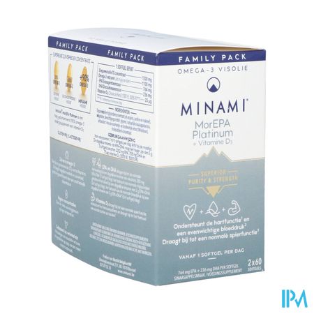 Minami Morepa Platinum + Vit D3 Caps 120