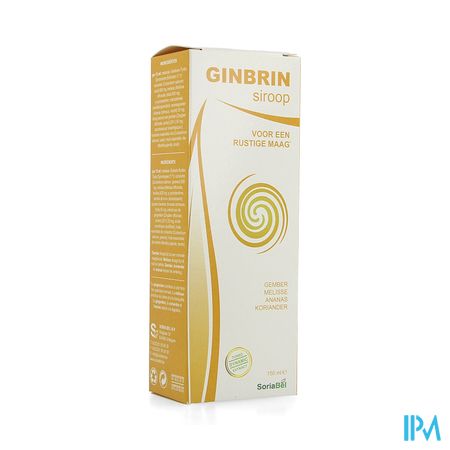 Soria Ginbrin Siroop 150ml Nf Cfr 4374625