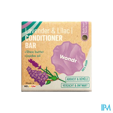 Wondr Conditioner Bar Purple Healing 55g