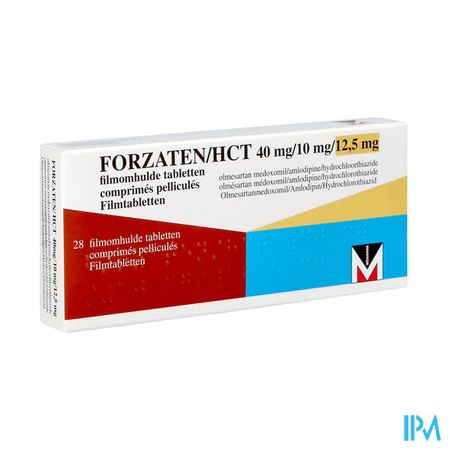 Forzaten/hct 40mg/10mg/12,5mg Comp Pell 28