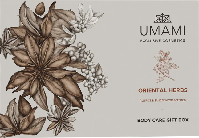 Umami Grand Coffret Cadeux Oriental Herbs 5 Prod. 1