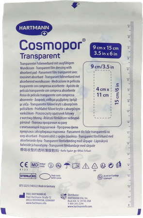 Cosmopor Transparent 9x15cm 5 3