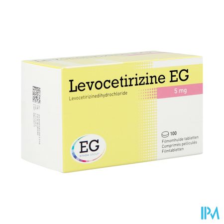 Levocetirizine EG 5 Mg Comp Pell 100